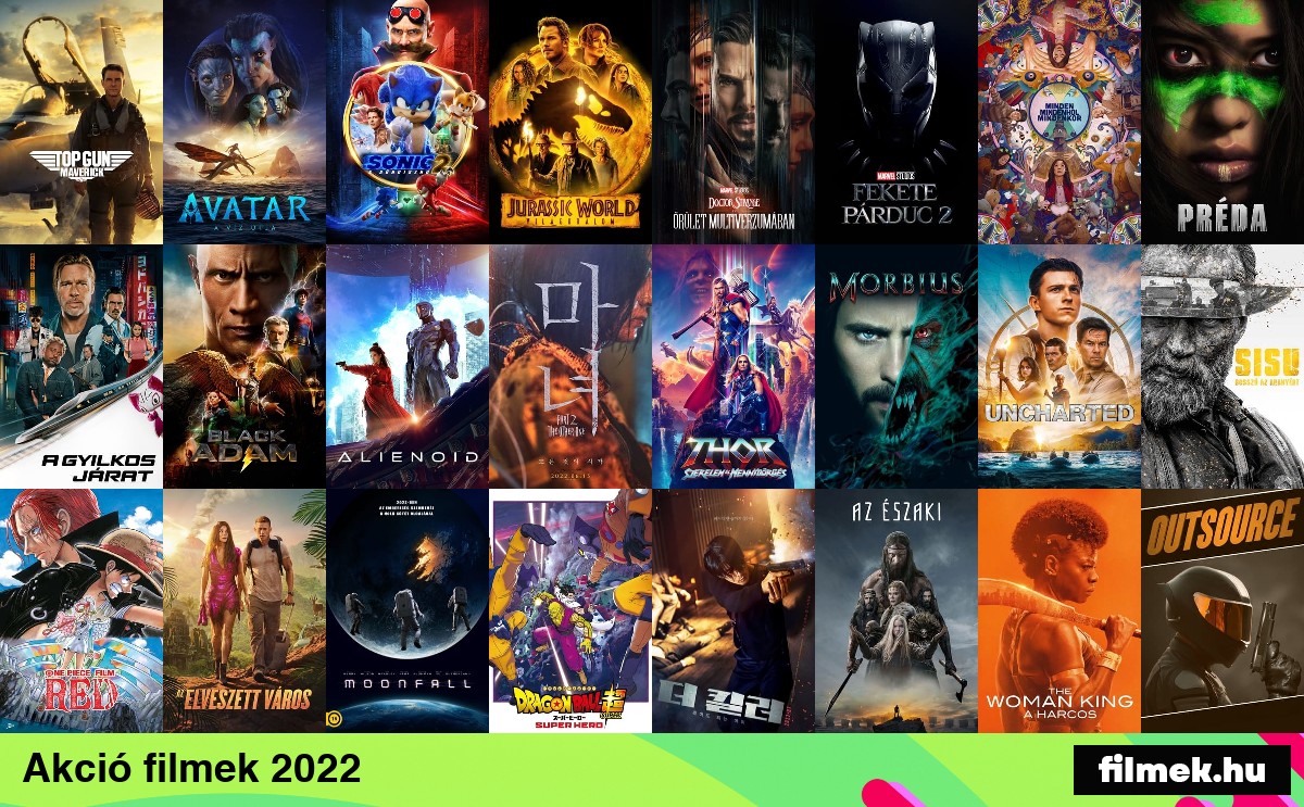 Akció filmek 2022