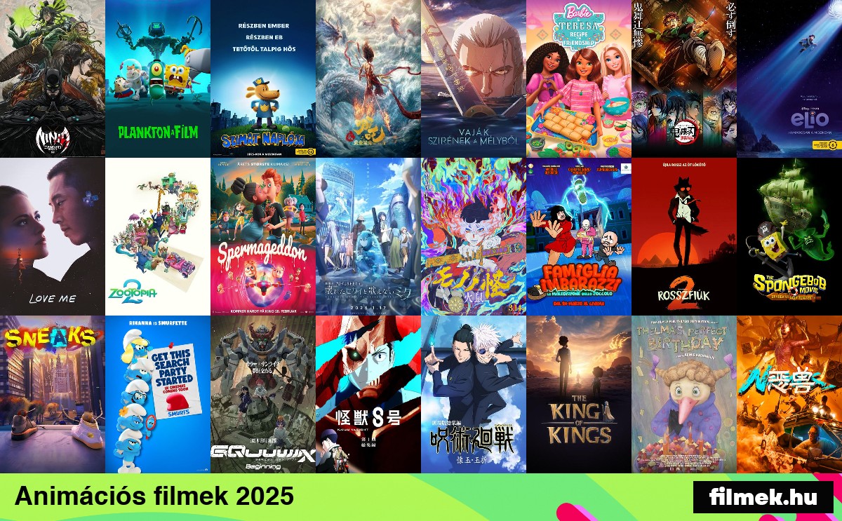Animációs filmek 2025
