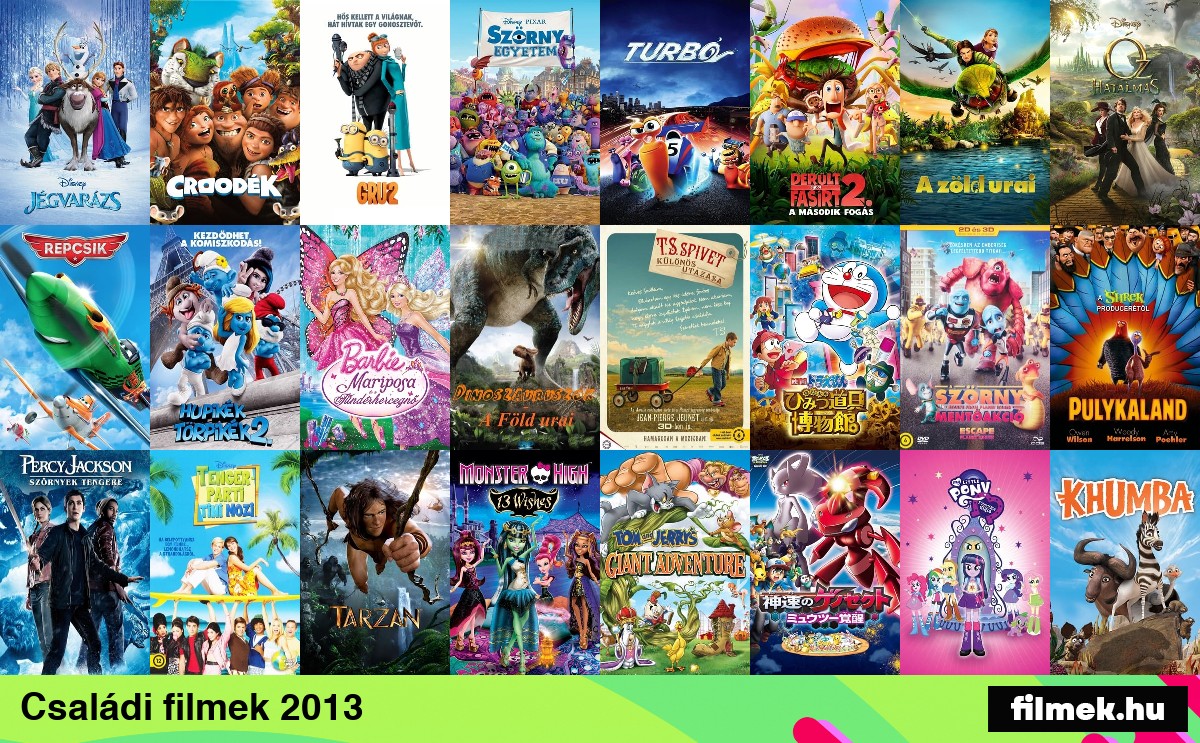 Családi filmek 2013