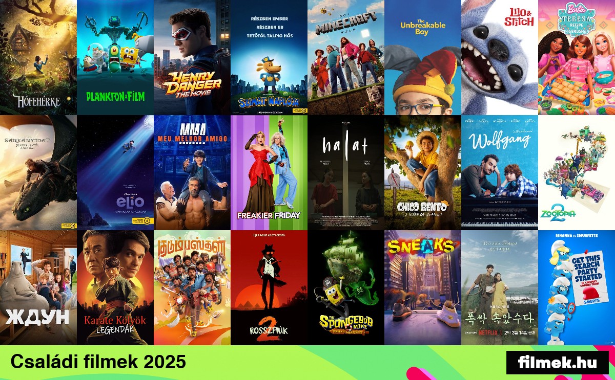 Családi filmek 2025