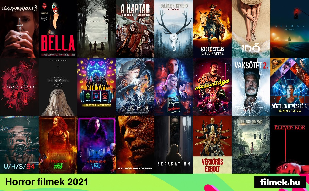 Horror filmek 2021