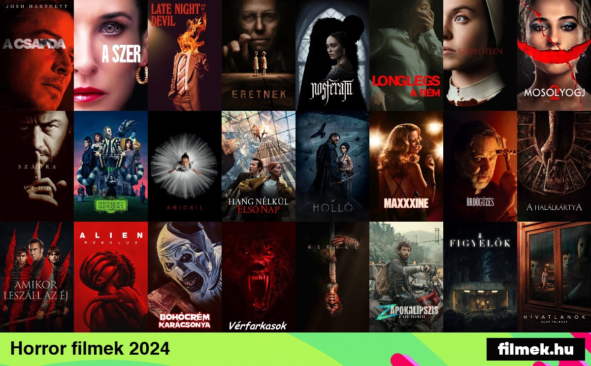 Horror filmek 2024