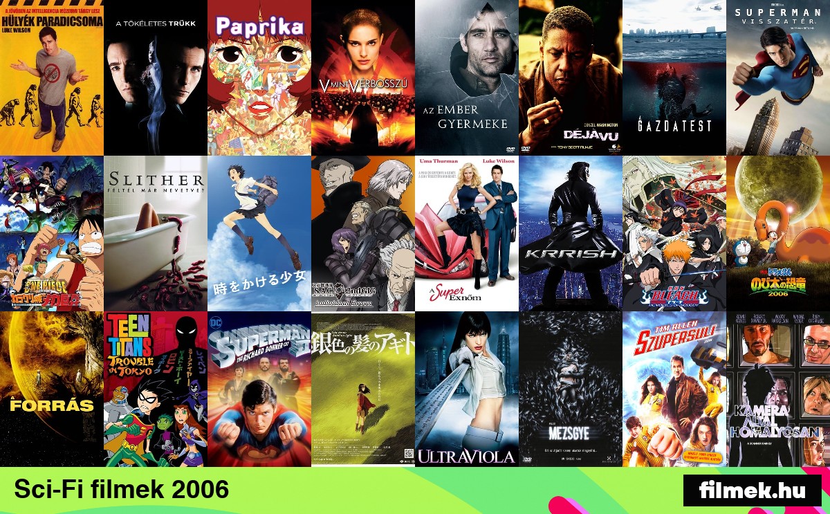 Sci-fi filmek 2006