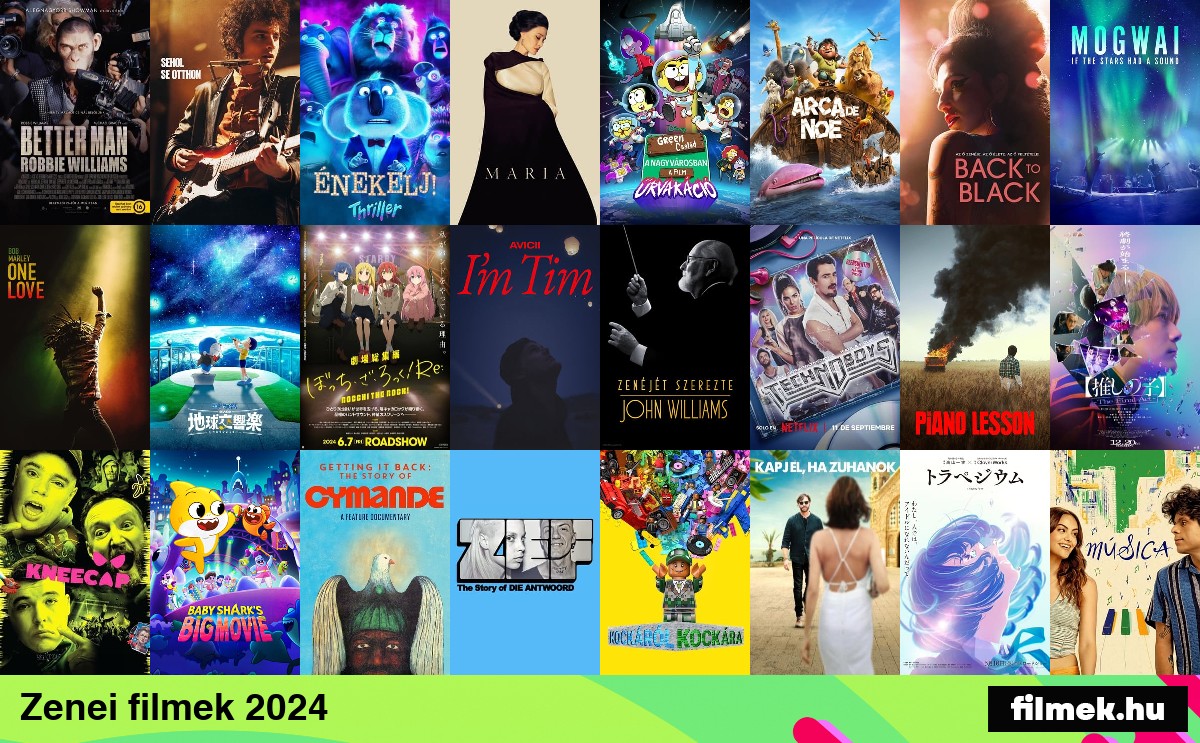 Zenés filmek 2024
