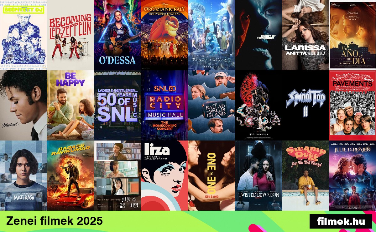 Zenés filmek 2025